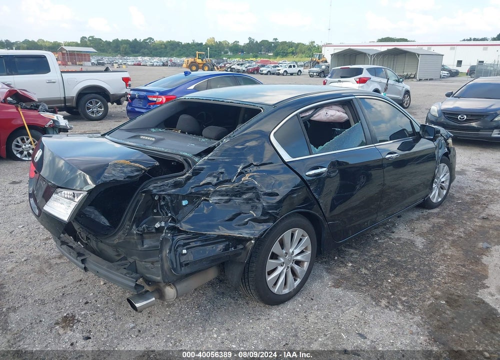 2014 HONDA ACCORD EX VIN: 1HGCR2F76EA124926
