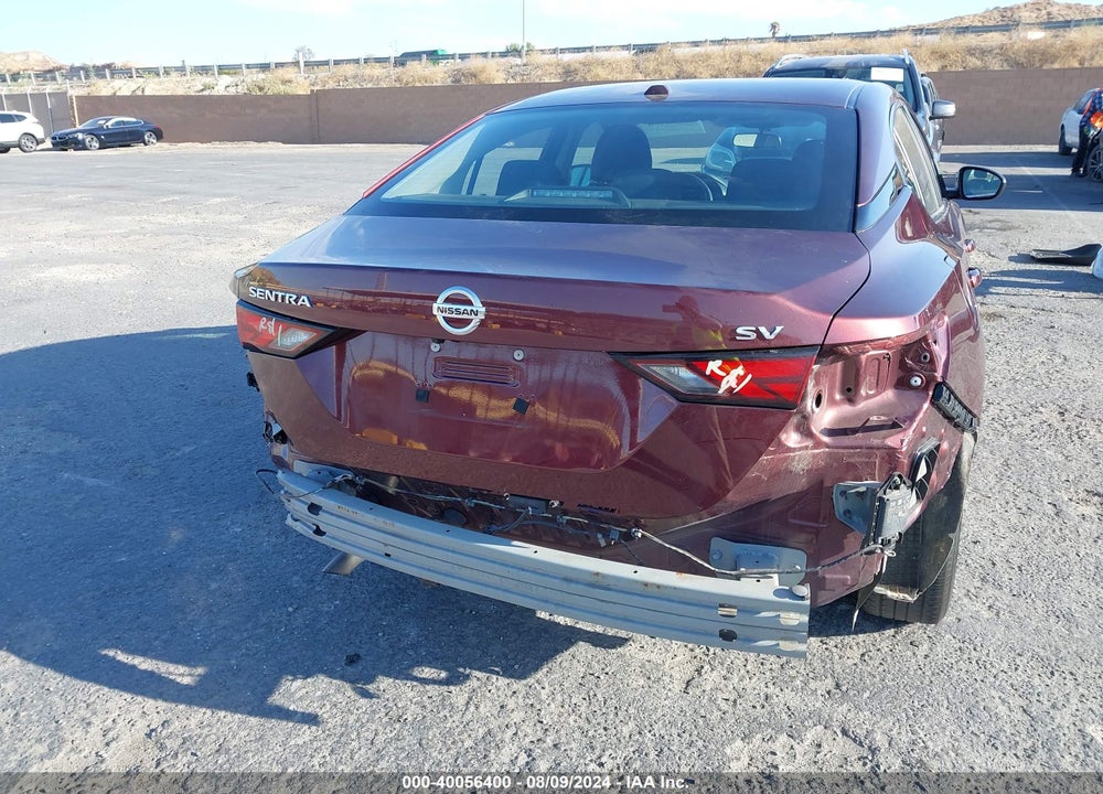 2022 NISSAN SENTRA SV XTRONIC CVT VIN: 3N1AB8CV4NY215790
