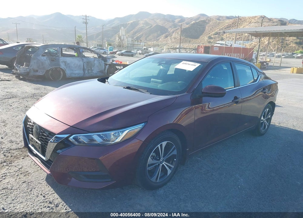 2022 NISSAN SENTRA SV XTRONIC CVT VIN: 3N1AB8CV4NY215790