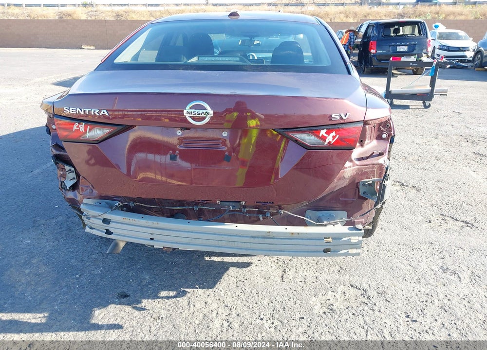 2022 NISSAN SENTRA SV XTRONIC CVT VIN: 3N1AB8CV4NY215790