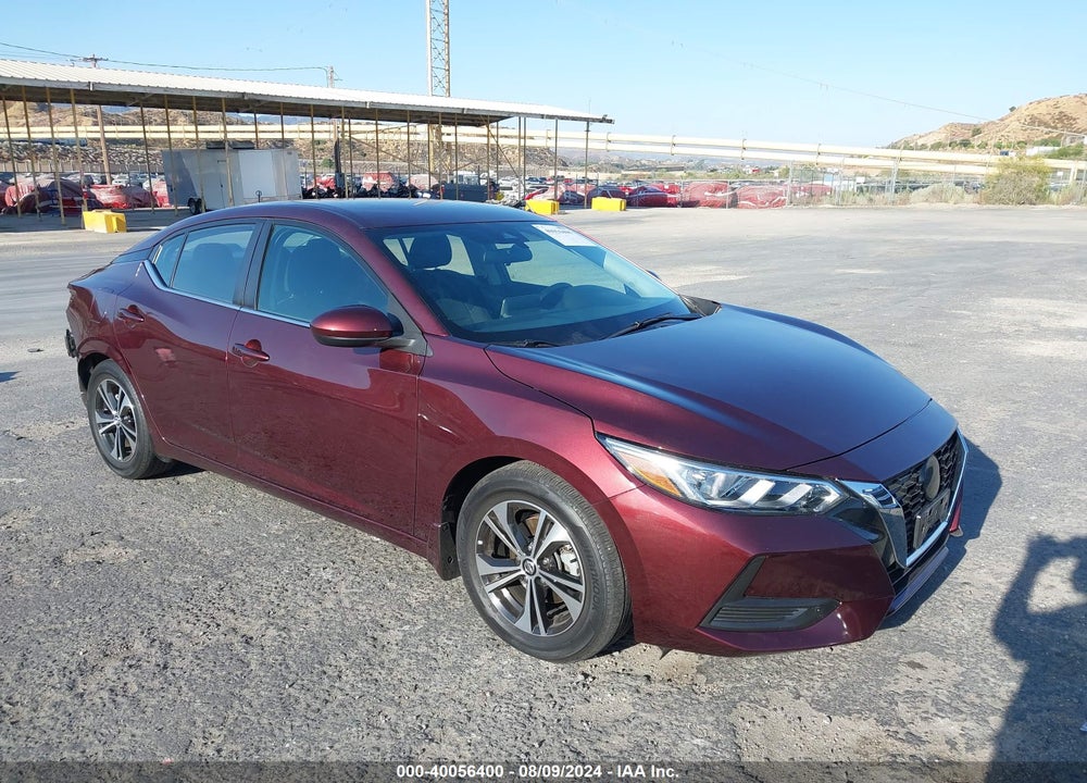 2022 NISSAN SENTRA SV XTRONIC CVT VIN: 3N1AB8CV4NY215790