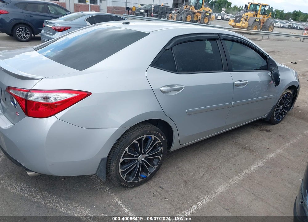 2015 TOYOTA COROLLA S PLUS VIN: 2T1BURHEXFC263516