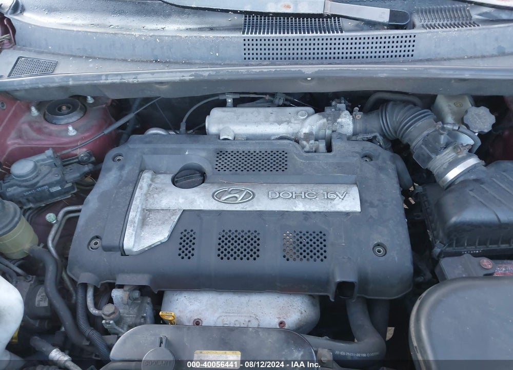 2005 HYUNDAI TUCSON GL VIN: KM8JM12B85U083105