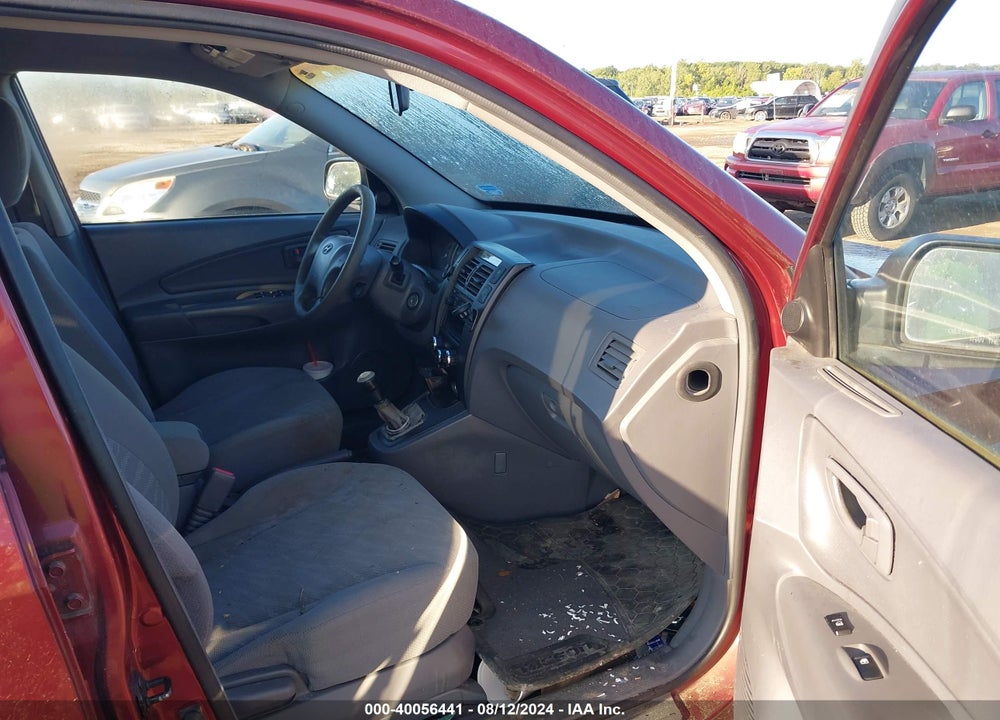 2005 HYUNDAI TUCSON GL VIN: KM8JM12B85U083105
