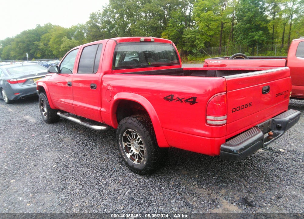 2004 DODGE DAKOTA SPORT/SXT VIN: 1D7HG38K64S715774
