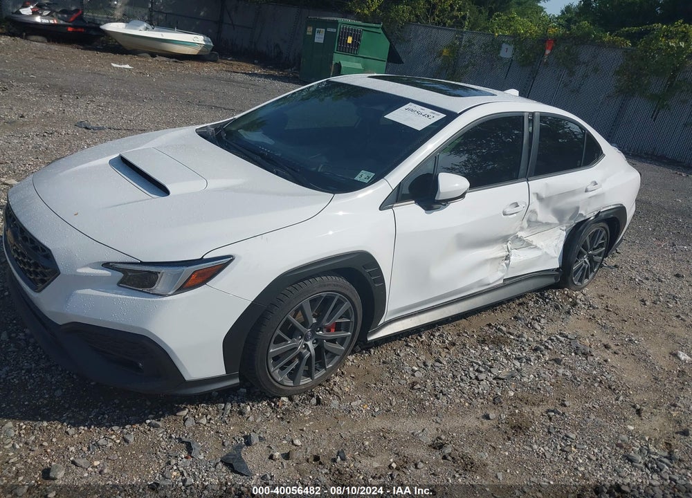 2022 SUBARU WRX GT VIN: JF1VBAU68N8025165