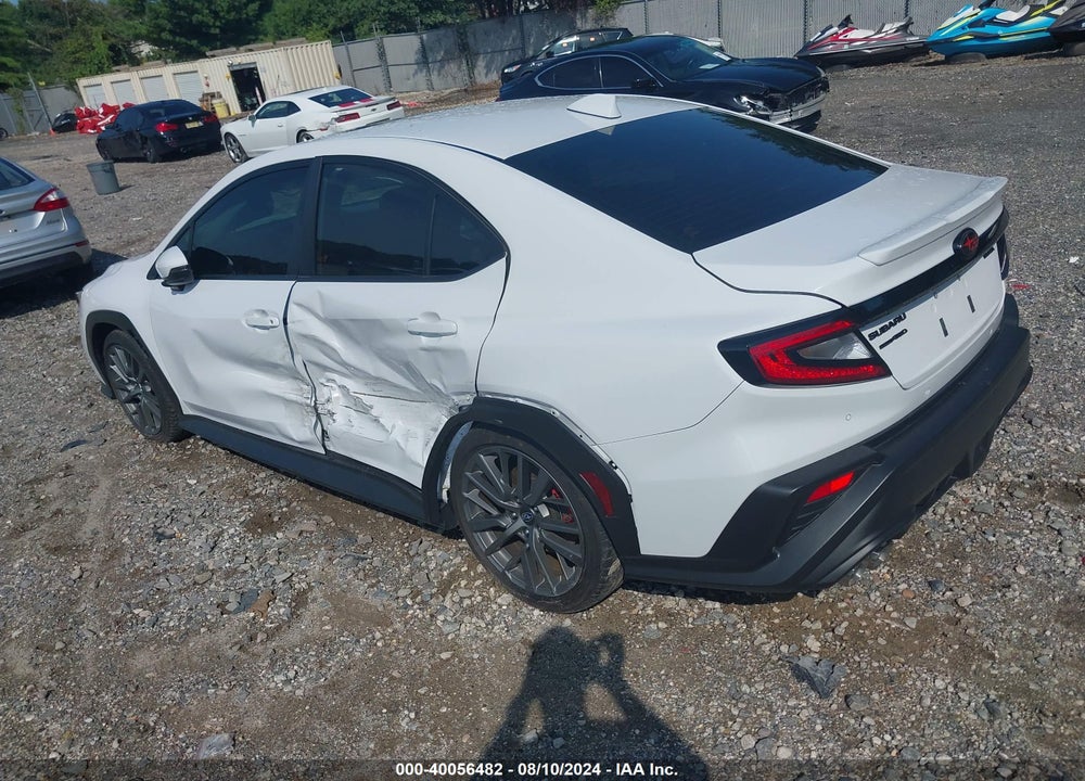 2022 SUBARU WRX GT VIN: JF1VBAU68N8025165