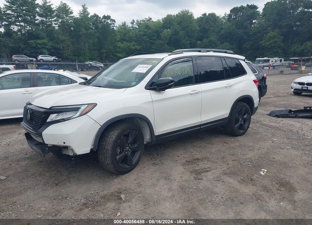 2019 HONDA PASSPORT ELITE VIN: 5FNYF8H06KB007866