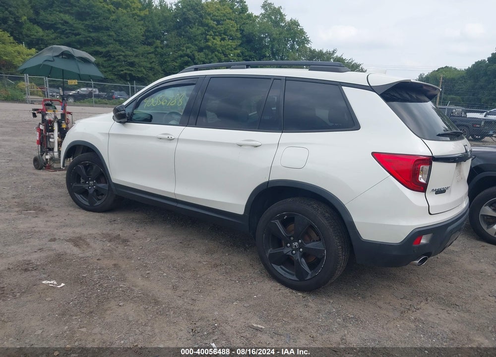 2019 HONDA PASSPORT ELITE VIN: 5FNYF8H06KB007866