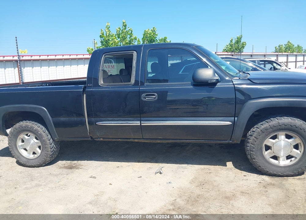 2006 GMC SIERRA 1500 SLE1 VIN: 1GTEK19B56Z172149