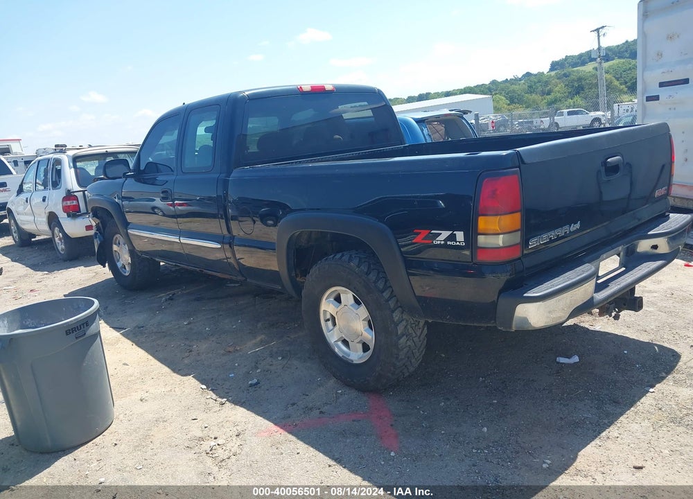 2006 GMC SIERRA 1500 SLE1 VIN: 1GTEK19B56Z172149