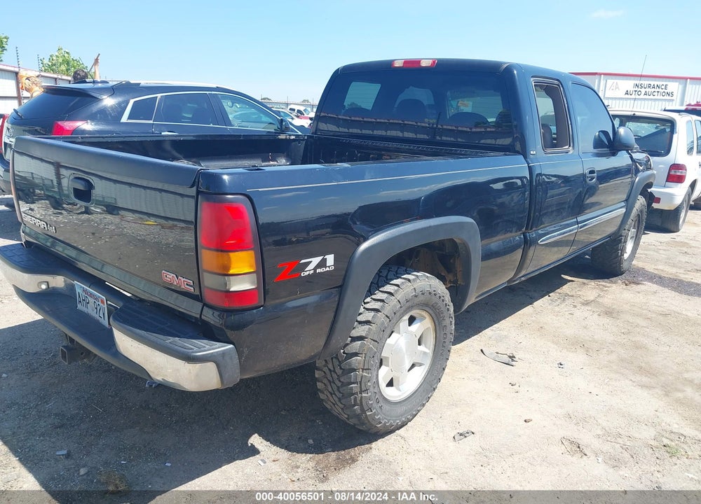 2006 GMC SIERRA 1500 SLE1 VIN: 1GTEK19B56Z172149