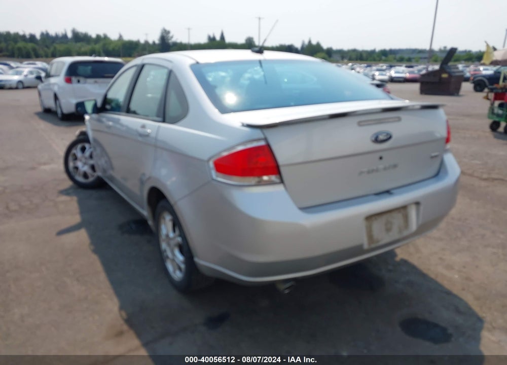 2009 FORD FOCUS SES VIN: 1FAHP36N89W188530