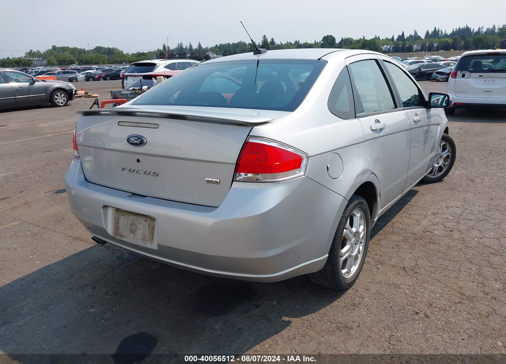 2009 FORD FOCUS SES VIN: 1FAHP36N89W188530