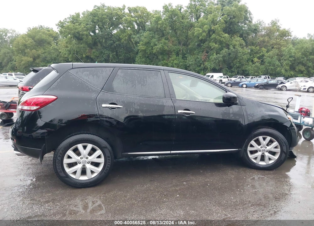 2014 NISSAN MURANO S VIN: JN8AZ1MW3EW513234