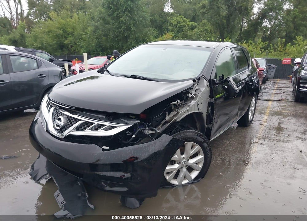 2014 NISSAN MURANO S VIN: JN8AZ1MW3EW513234