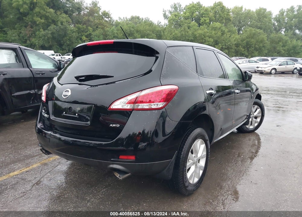 2014 NISSAN MURANO S VIN: JN8AZ1MW3EW513234