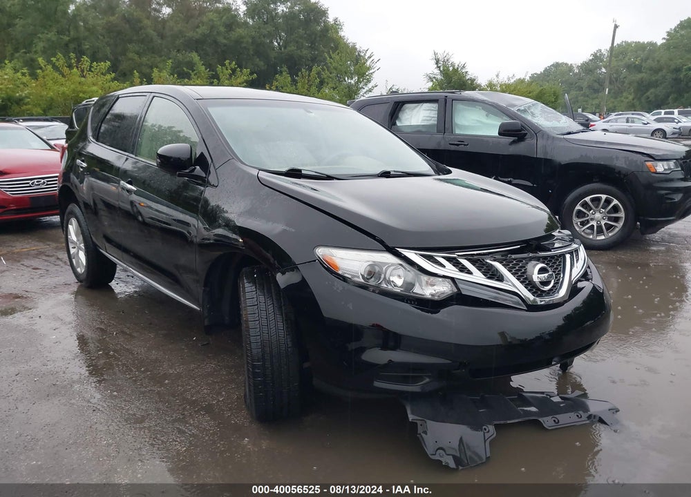 2014 NISSAN MURANO S VIN: JN8AZ1MW3EW513234