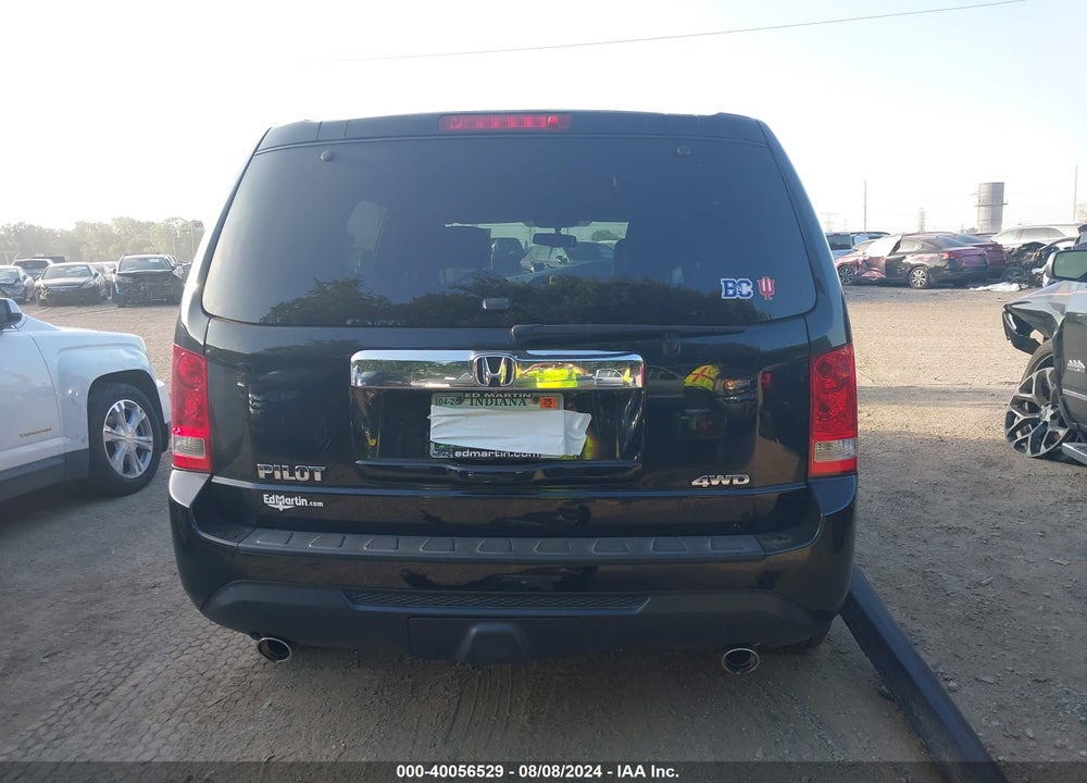 2014 HONDA PILOT EX-L VIN: 5FNYF4H60EB051329