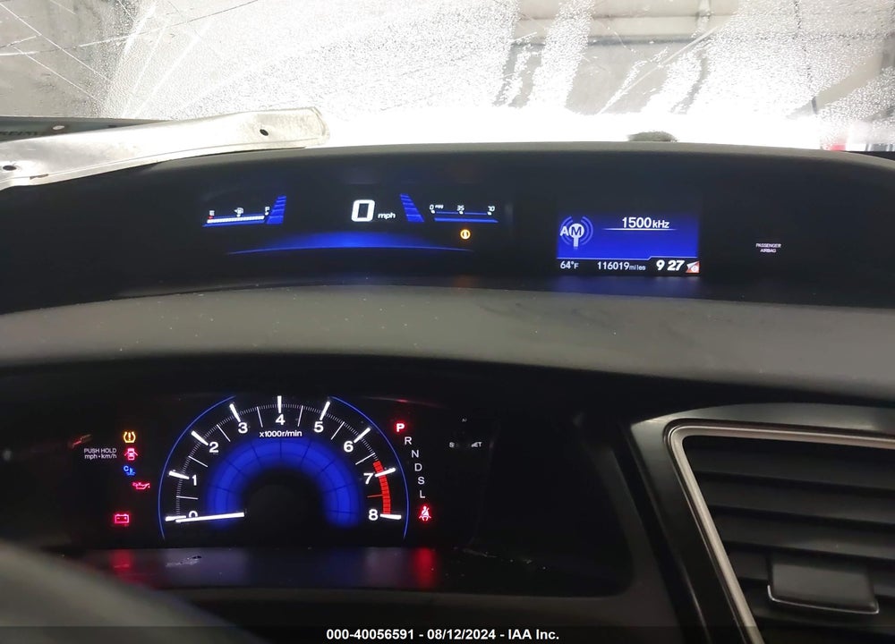 2015 HONDA CIVIC SE VIN: 19XFB2F70FE059747