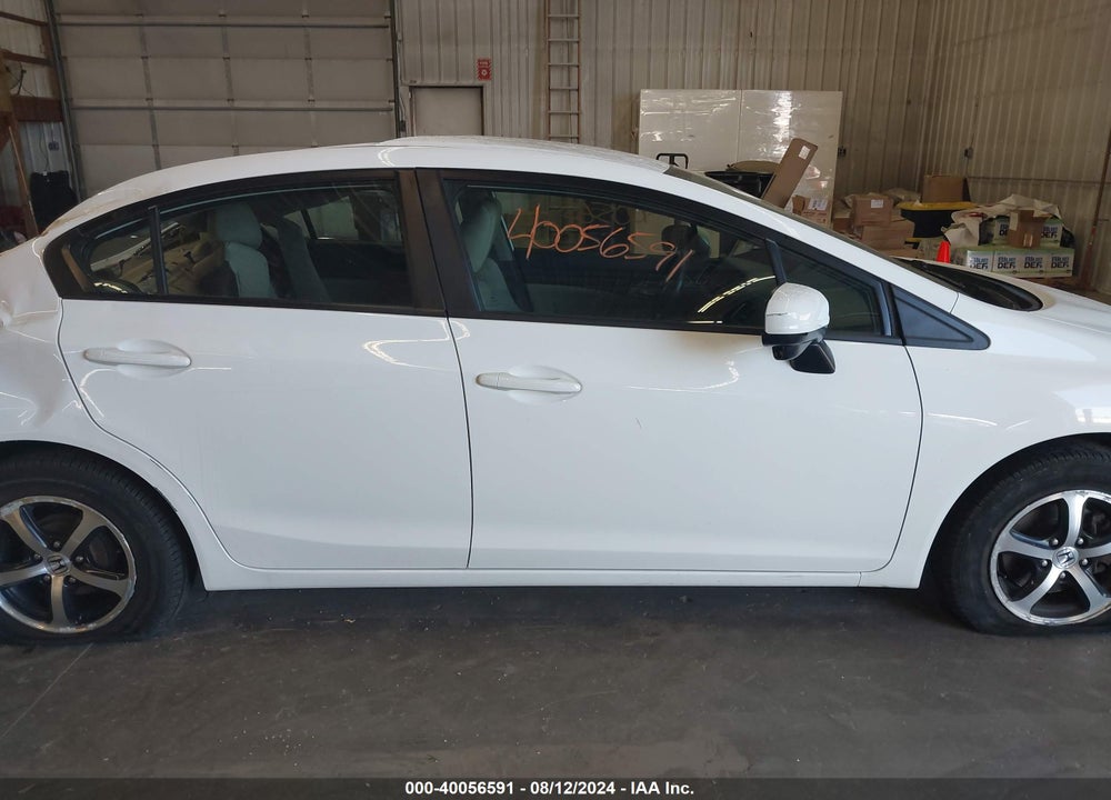 2015 HONDA CIVIC SE VIN: 19XFB2F70FE059747