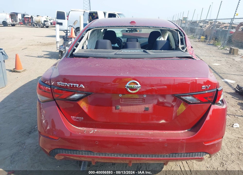 2022 NISSAN SENTRA VIN: 3N1AB8CV5NY306910