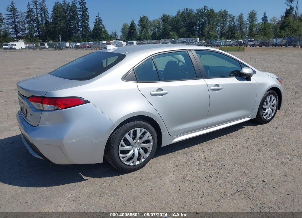 2020 TOYOTA COROLLA LE VIN: 5YFEPRAE7LP106424