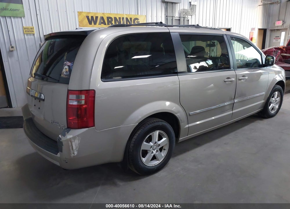 2009 DODGE GRAND CARAVAN SXT VIN: 2D8HN54189R519502