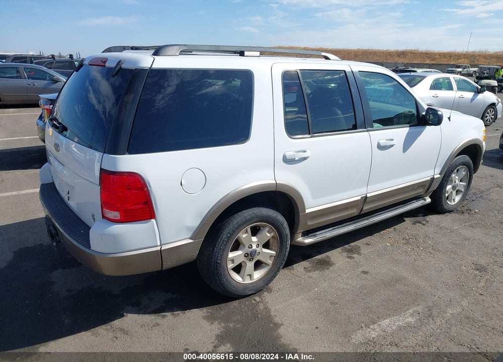 2003 FORD EXPLORER EDDIE BAUER VIN: 1FMDU74WX3ZA27683