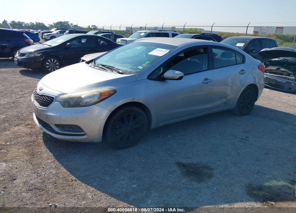 2014 KIA FORTE LX VIN: KNAFX4A6XE5220849