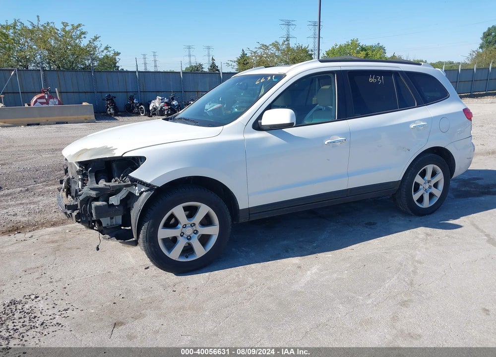 2009 HYUNDAI SANTA FE LIMITED VIN: 5NMSH13E49H313046