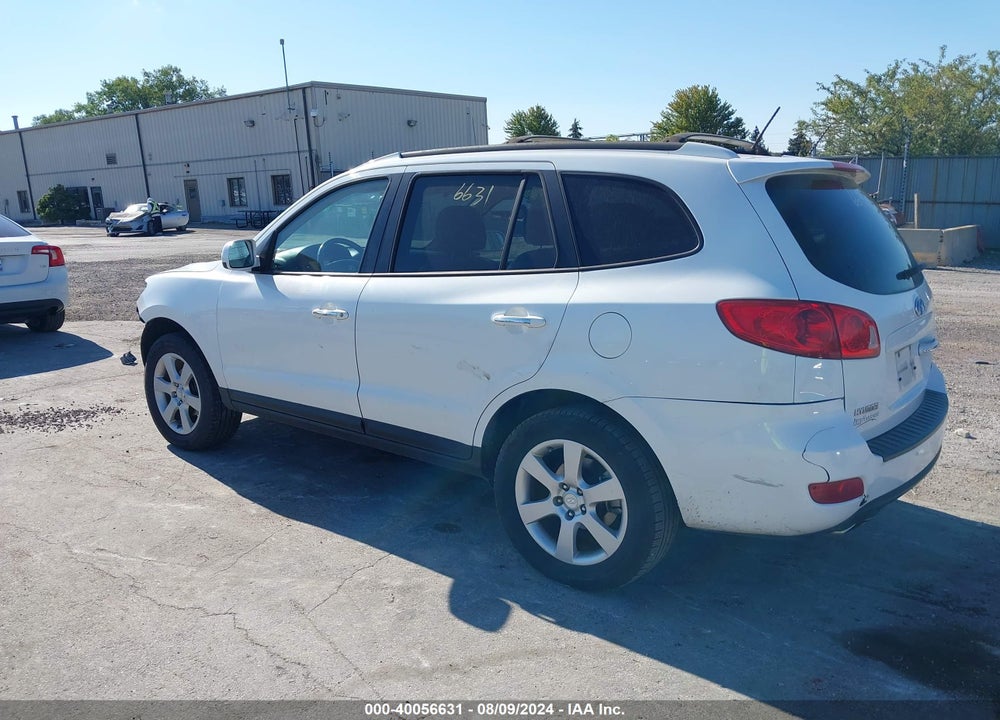 2009 HYUNDAI SANTA FE LIMITED VIN: 5NMSH13E49H313046