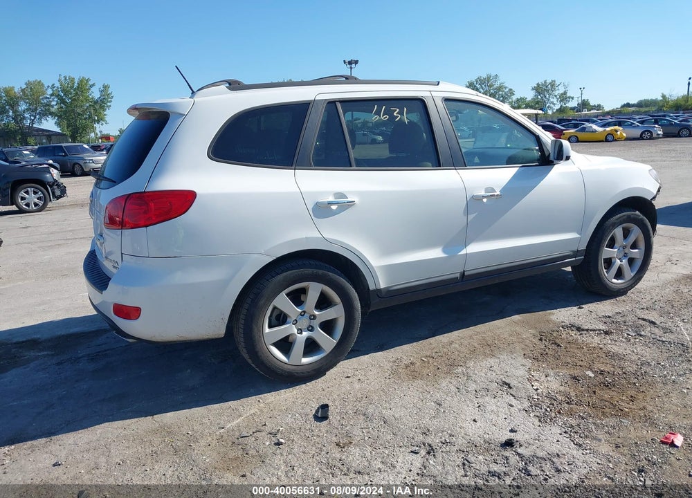 2009 HYUNDAI SANTA FE LIMITED VIN: 5NMSH13E49H313046