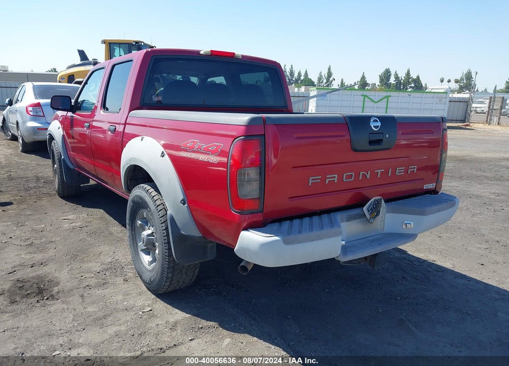 2002 NISSAN FRONTIER XE-V6 VIN: 1N6ED27Y02C386662