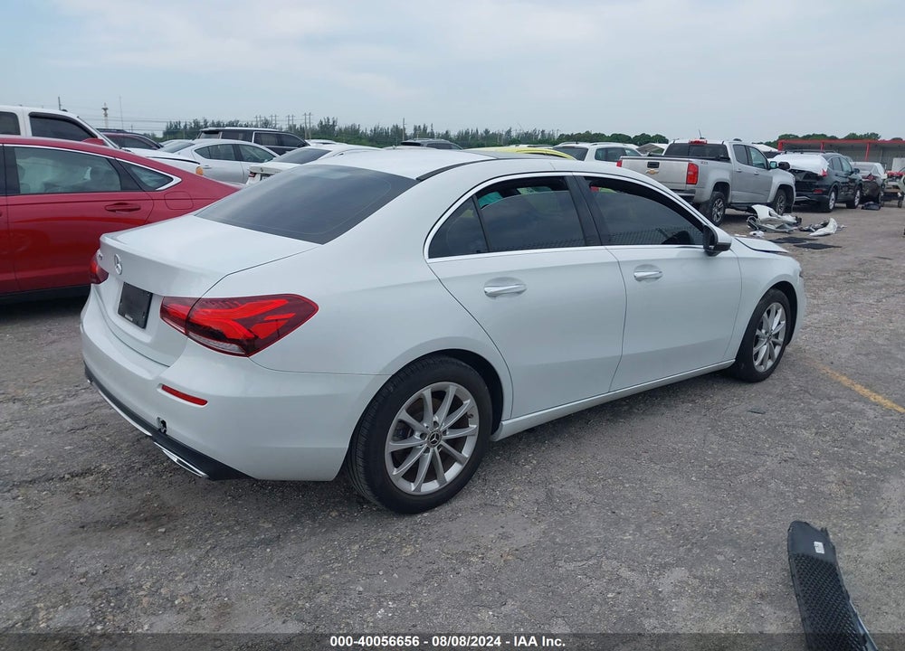 2020 MERCEDES-BENZ A 220 VIN: WDD3G4EB3LW040106