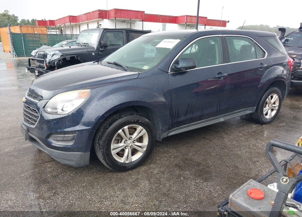 2017 CHEVROLET EQUINOX LS VIN: 2GNALBEK3H1517317