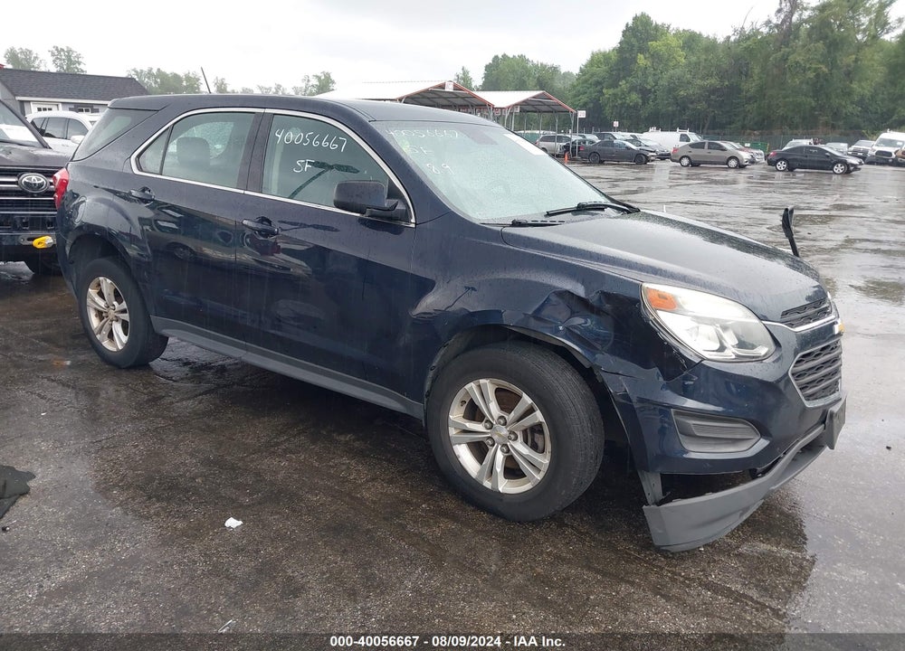 2017 CHEVROLET EQUINOX LS VIN: 2GNALBEK3H1517317