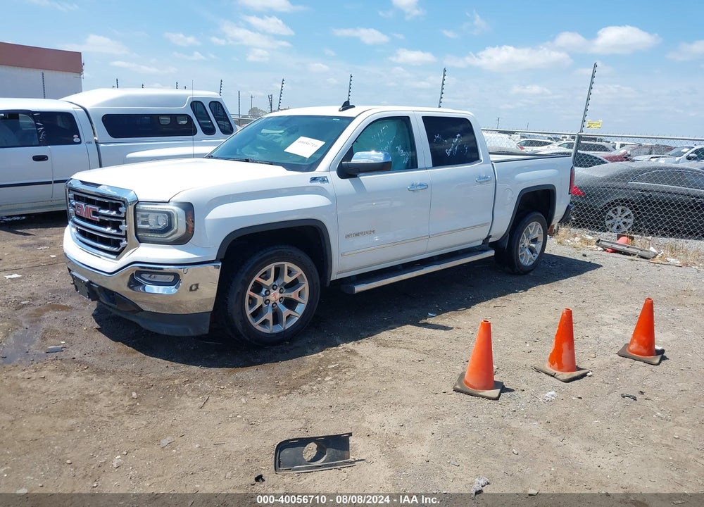 2016 GMC SIERRA 1500 SLT VIN: 3GTU2NEC5GG272092