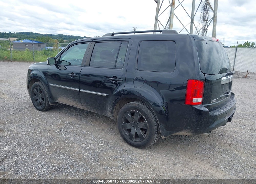 2013 HONDA PILOT TOURING VIN: 5FNYF4H95DB008243