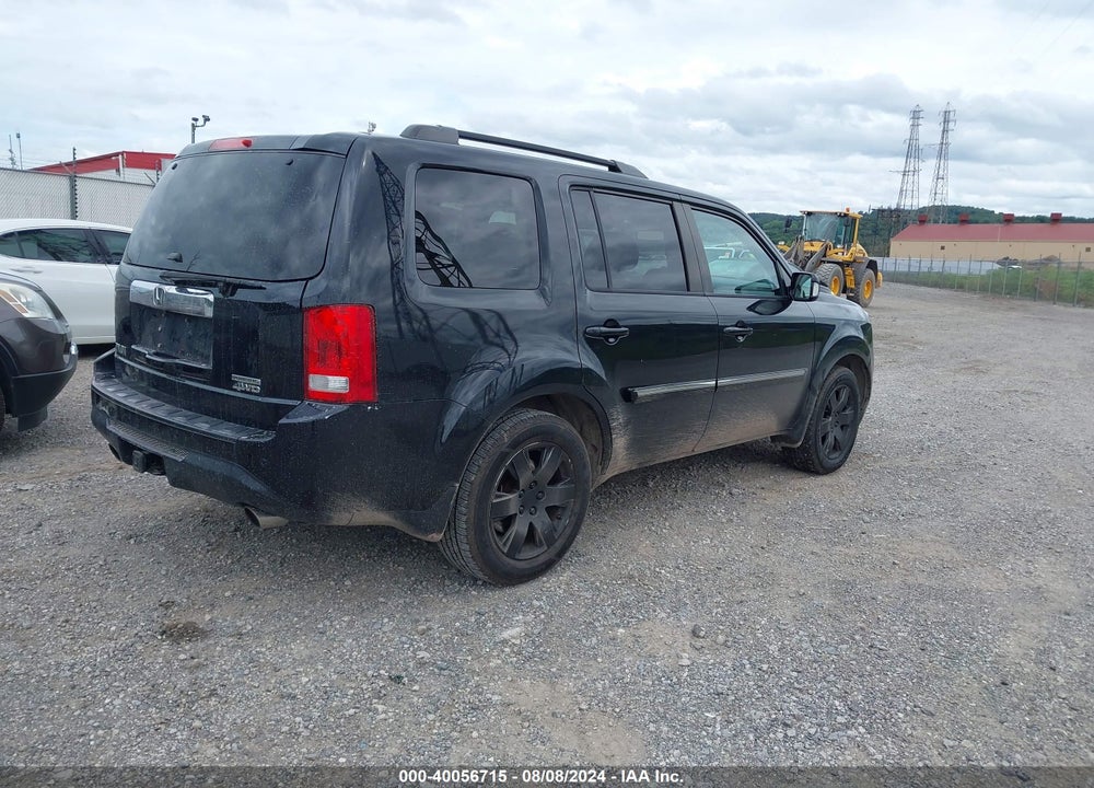2013 HONDA PILOT TOURING VIN: 5FNYF4H95DB008243