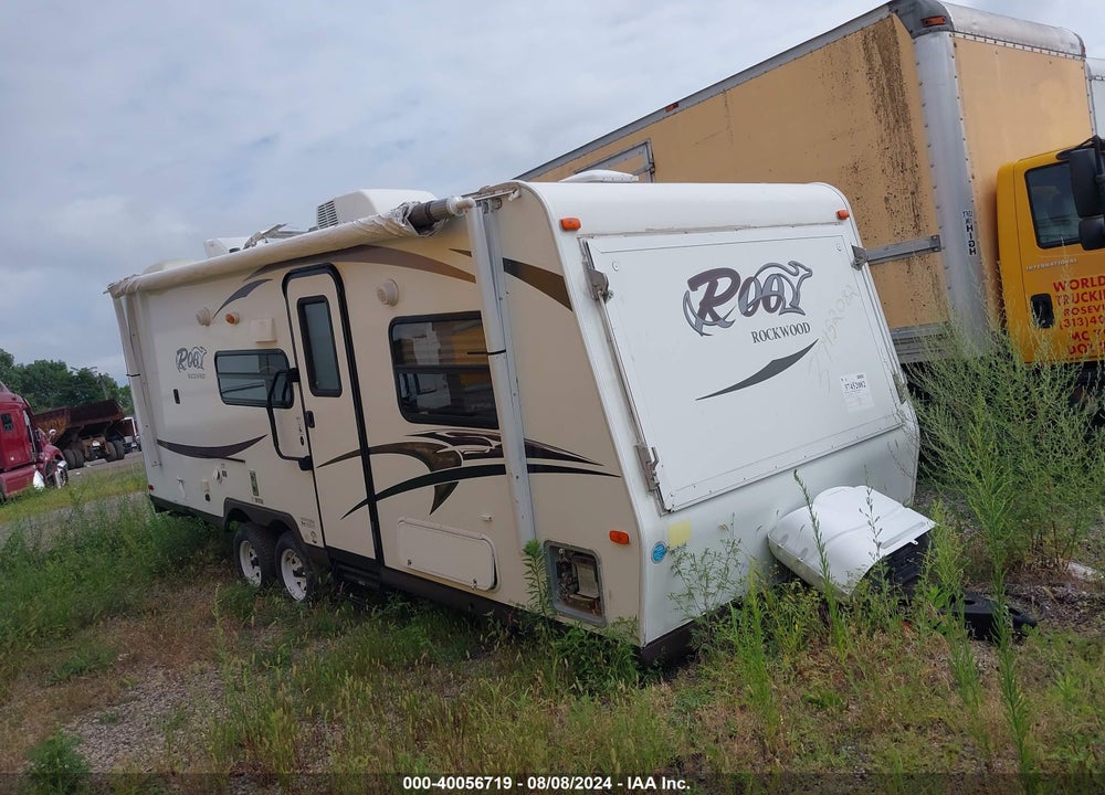 2014 ROCKWOOD TRAVEL TRAILER VIN: 4X4TRLY23EZ131530