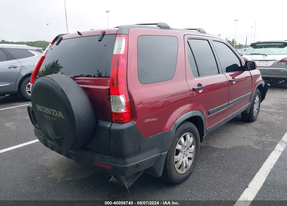 2006 HONDA CR-V EX VIN: JHLRD78896C060125