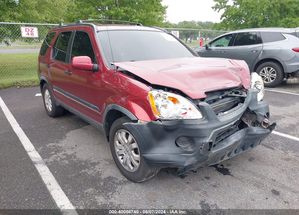2006 HONDA CR-V EX VIN: JHLRD78896C060125