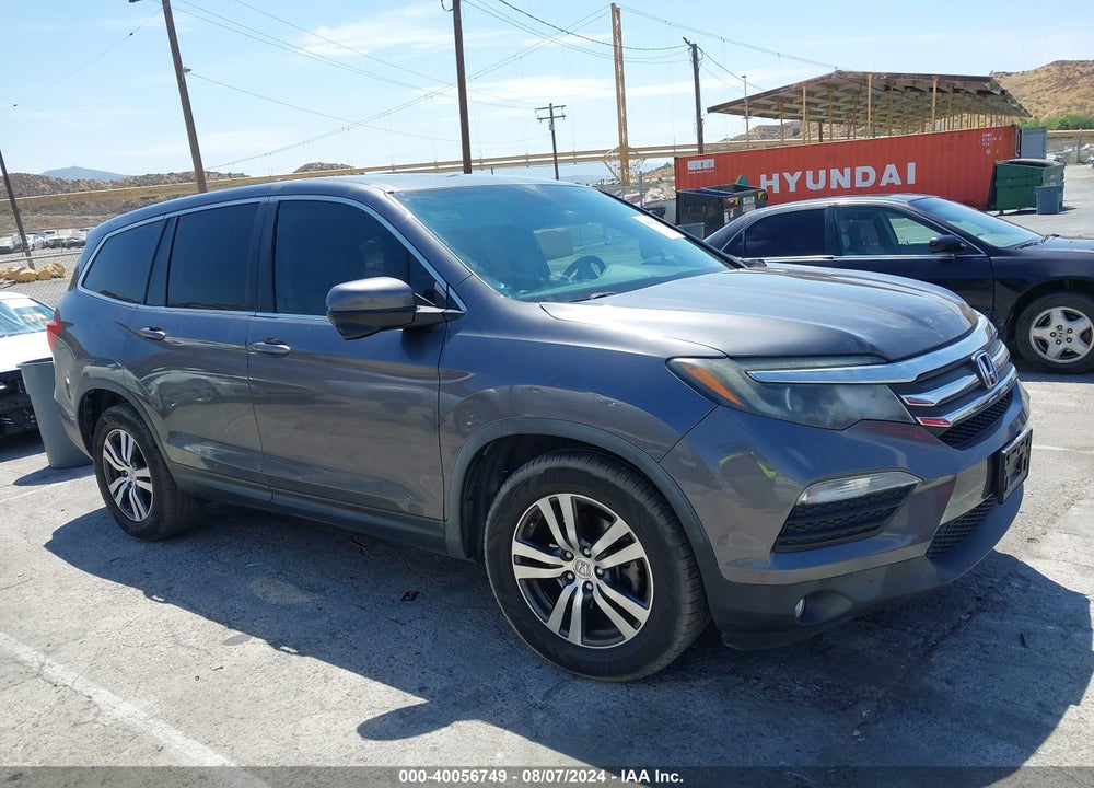 2017 HONDA PILOT EX-L VIN: 5FNYF5H52HB033755
