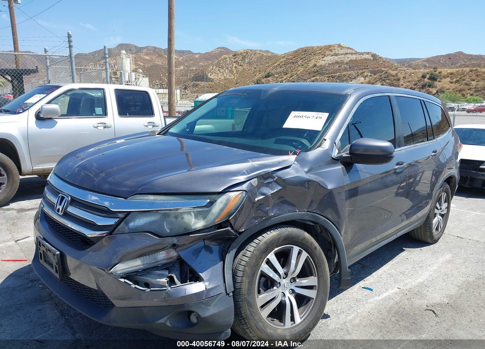 2017 HONDA PILOT EX-L VIN: 5FNYF5H52HB033755