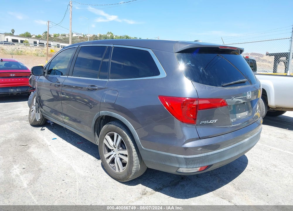 2017 HONDA PILOT EX-L VIN: 5FNYF5H52HB033755