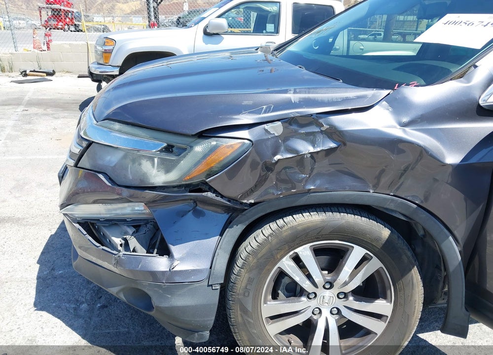 2017 HONDA PILOT EX-L VIN: 5FNYF5H52HB033755