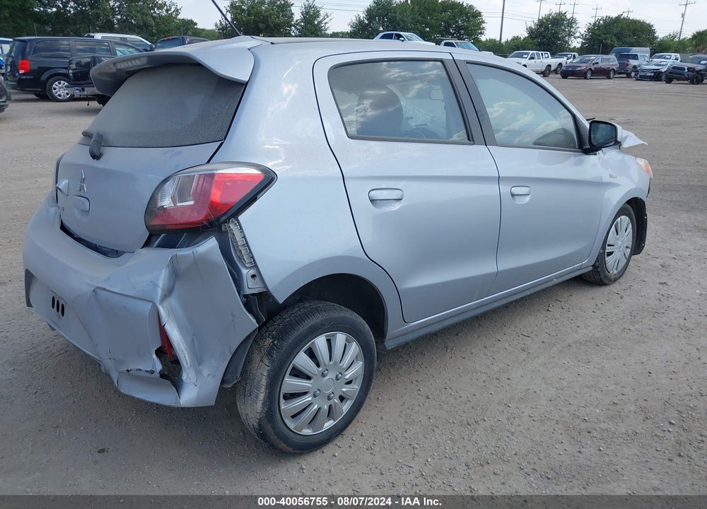 2021 MITSUBISHI MIRAGE CARBONITE EDITION/ES/LE VIN: ML32AUHJ5MH014271