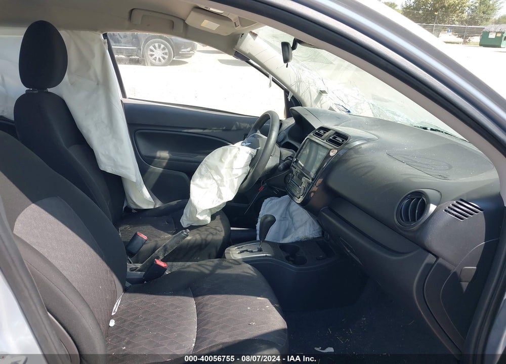 2021 MITSUBISHI MIRAGE CARBONITE EDITION/ES/LE VIN: ML32AUHJ5MH014271