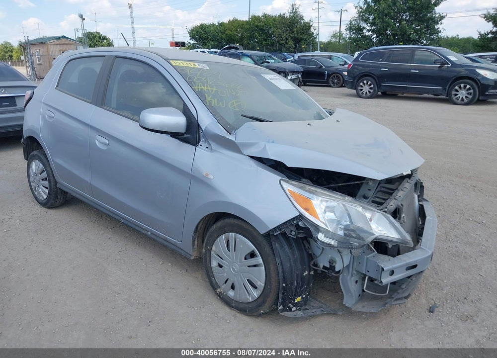 2021 MITSUBISHI MIRAGE CARBONITE EDITION/ES/LE VIN: ML32AUHJ5MH014271